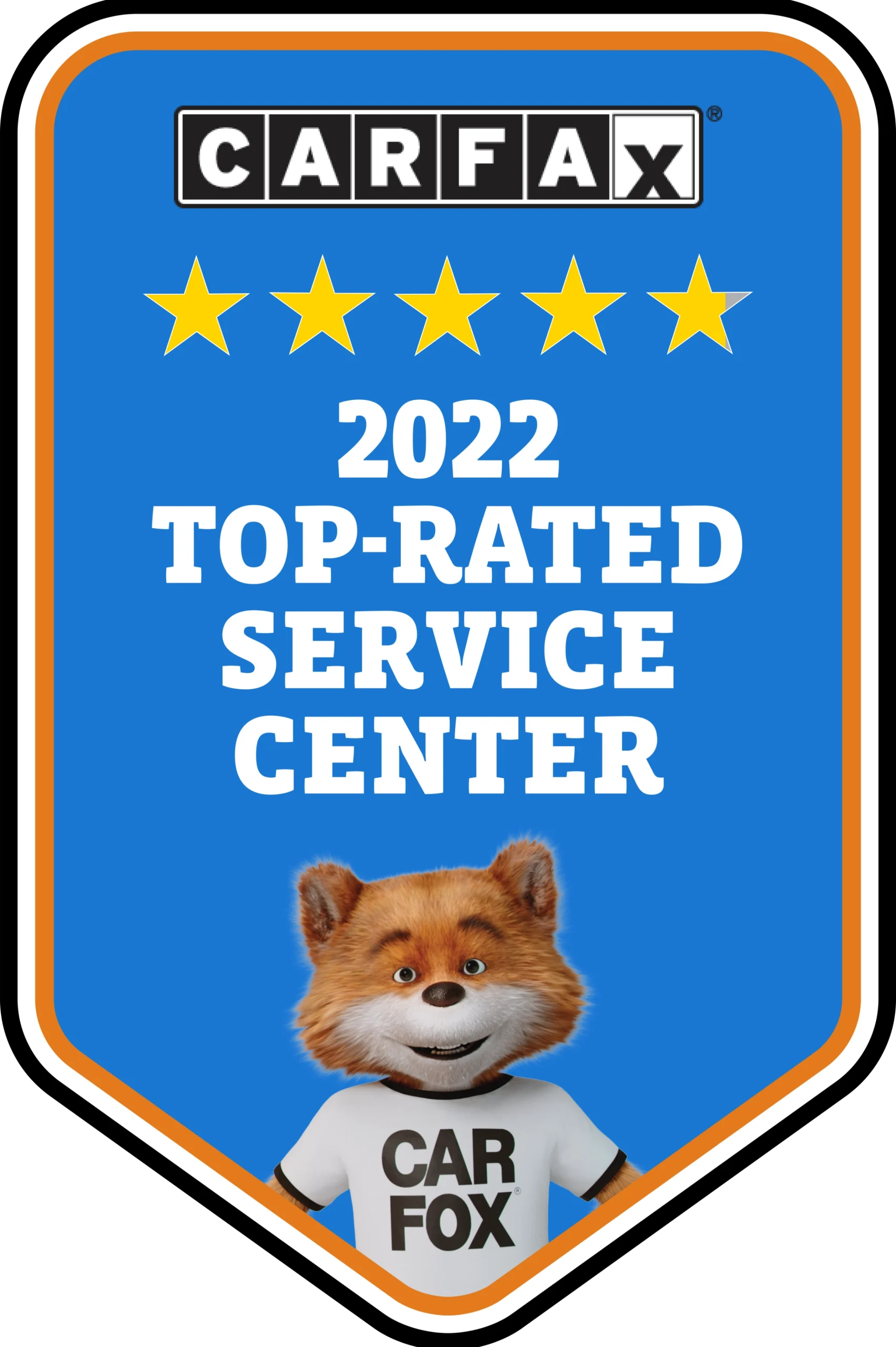 CARFAX 2022 Top-Rated Service Center